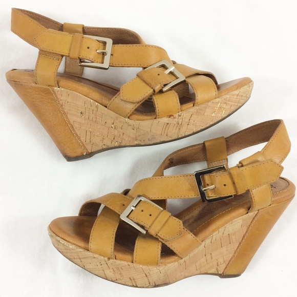 Sofft Shoes | Sofft Mustard Yellow Strappy Sandals 65 | Poshmark
